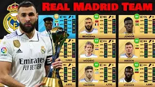 DLS 23 | Make Real Madrid Team in Dream League Soccer 2023