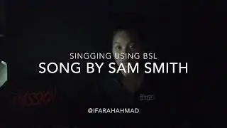 Writing’s on the wall using BSL by farah Ahmad
