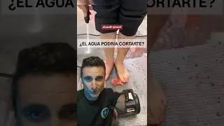 ¿El agua podría CORTARTE?. 