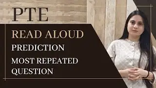 PTE Read Aloud | October Edition | Most Repeated Questions | PTE 2021