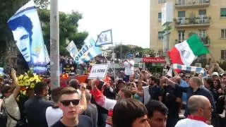 Funerale Roma arrivo della bara 8/6/2013