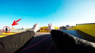 ПОБЕГ ОТ ОХРАНЫ ОТ ПЕРВОГО ЛИЦА | FIRST-SECURITY RUNNING
