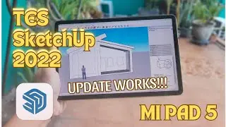 Xiaomi Pad 5 Windows Tes SketcUp Update Works!