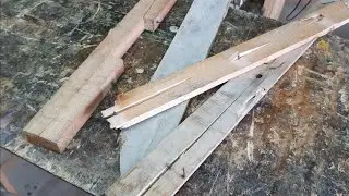 Eu ia jogar fora, más tive uma ótima ideia com essa madeira velha. Marcenaria criativa