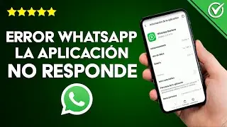 Solución Error WhatsApp: 'La Aplicación no Responde' - No Puedo Abrir WhatsApp