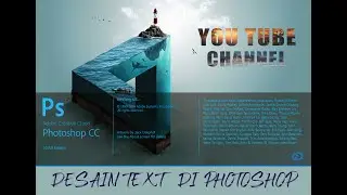 cara desain text keren di photoshop