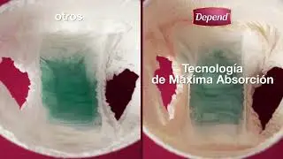 Si necesitas ropa interior absorbente, usa la mejor: Depend®