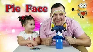 ПИРОГ В ЛИЦО ЧЕЛЛЕНДЖ 2017 Миньоны NEW Pie Face Challenge!!!