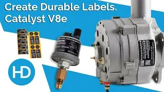 Create Durable Labels Using The Catalyst V8e Laser Marking System | HD Labels