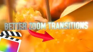 3 ways to level up your ZOOM TRANSITIONS Final Cut Pro X editing tutorial