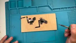 how to replace iPhone 11 Pro Max ear speaker without losing face id - soldering method