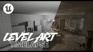 Broken Suburban Safehouse | Speed Level Art | Unreal Engine