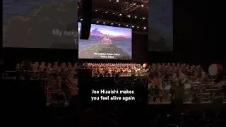 The best concert in the world! #joehisaishi #studioghibli #ghibli #totoro #spiritedaway #japan