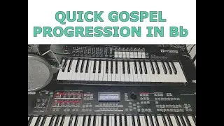 Gospel Progression In Bb (Learn All Your Keys)