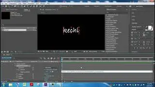 After Effects Text Animation Tutorial