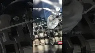 Rocker Arm Shaft Installation Part 2 #volvotrucks #automobile #shorts #shortvideo