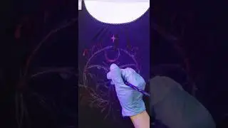 painting on my clothes with bleach 🦋 