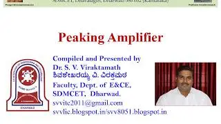 Peaking Amplifier Using Op-amp