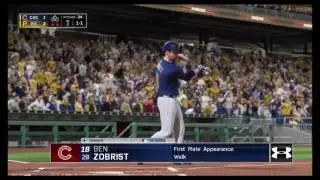 MLB The Show 16: Chicago Cubs Franchise Gameplay vs. Pirates