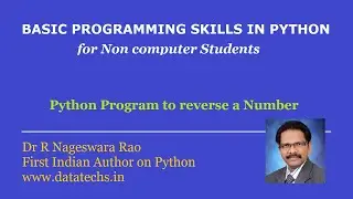 Free Python course - Python program to Reverse A Number