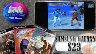 PS2 Games on Samsung Galaxy S23  (AetherSX2 PS2 emulator)