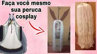Diy Peruca Cosplay - Kaguya Anime Naruto