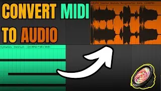 Convert MIDI to Audio in Ableton (Fastest Method + Why It Matters)