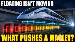 The Track is a Giant Motor: How 603 km/h Maglev Trains Actually Move [3D Anatomy]