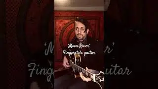 Moon River | Fingerstyle Jazz Guitar #fingerstyleguitar #shorts #moonriver