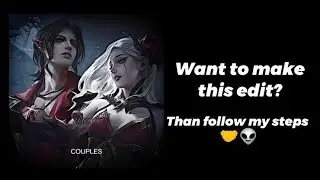 TIK-TOK TRENDING PRESET TUTORIAL FOR MLBB #mobilelegends #mlbb #memes #edits