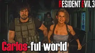 Resident Evil 3 (PC Mod) - Jill in a Carlos-ful World