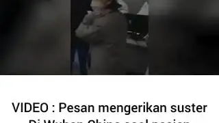 Pesan mengerikan suster di Wuhan China soal pasien virus corona