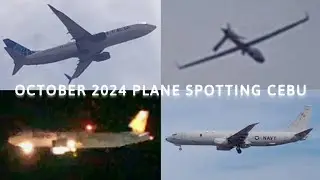 OCTOBER 2024 PLANE SPOTTING COLLECTION At Mactan-Cebu International Airport [CEB/RPVM]