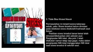 Masalah dan Solusi Emis Online Genap TP 2017 2018
