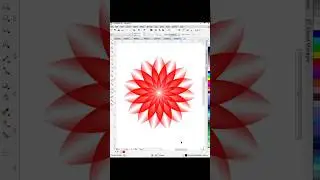 Flower Design in Corel Draw 🌺| CorelDraw X7 Tutorial in Hindi 