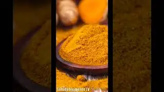 Beneficios de la Cúrcuma | #SHORTS SALUDABLEMENTE TV
