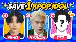 SAVE ONE KPOP IDOL (SECRET PERSON EDITION) 🤫👦🏻 ANSWER - KPOP QUIZ 🎮