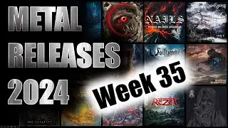 New Metal releases 2024 Week 35 (August 26th - September 1st)