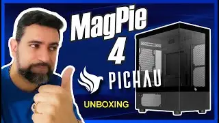 GABINETE PICHAU MAGPIE 4 - ÓTIMA OPÇÃO PARA MONTAR SEU PC GAMER !!!