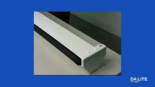 Da-Lite Floor Model C- Pull Up Portable Projection Screen