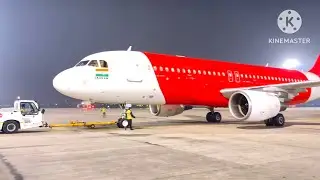 Aircrafts don’t have reverse || Pushback is used to take it back || #A320 #aviation