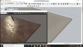 Sketchup surface imperfection method 2