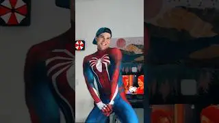 Sider-Man does a Dip It Low Tiktok Dance Trend 😂🕷️
