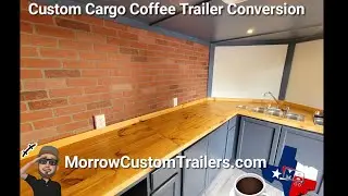 Cargo Trailer Coffee Conversion - Cup of Joy