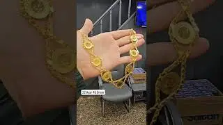 Beşibiryerde 22 Ayar Çeyrek Altınlı Kolye 