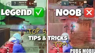 TOP 5 TDM TIPS & TRICKS THAT WILL MAKE YOU UNBEATABLE | TONI PUBGM🔥