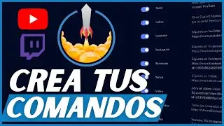 Cómo Crear COMANDOS en StreamElements ❗️ Mejores Comandos para Streamear en Twitch