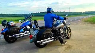Yamaha drag star 1100 vs Kawasaki vulcan vn900 custome