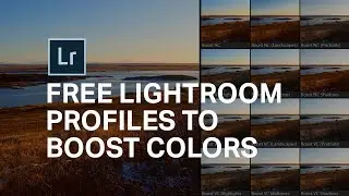 Lightroom PROFILES to Make Colors Pop! [2 FREE Profiles] 📥