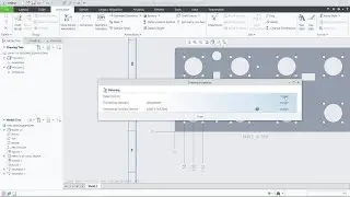 Control over ordinate dimension alignment with baseline | Creo 7.0
